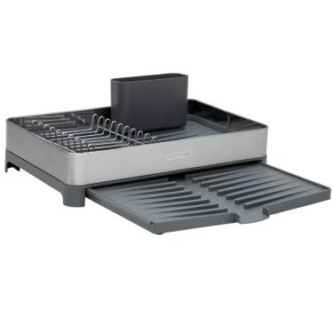 Imagem de Escorredor De Pratos Tramontina Plurale Aço Inox Bandeja Porta Talher