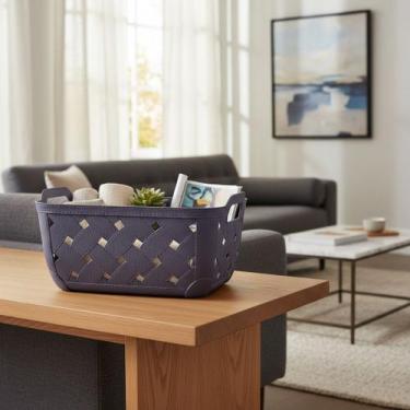 Imagem de Cesto Organizador Multiuso Para Banheiro Cozinha Decorativo - NoBrand,