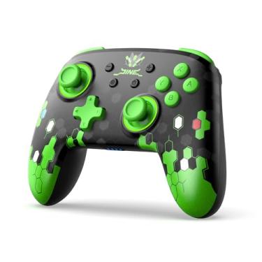 Imagem de IINE Pro Controller for Switch 1 & 2, Wireless Gamepad with NFC Support, Adjustable Vibration & Turbo Mode, RGB Light, Wake-Up Function, Turbo Pro Controller