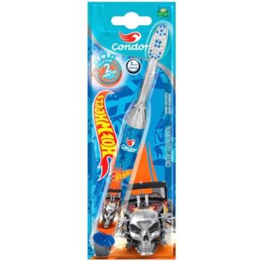 Imagem de Escova Dental Infantil Com Luz LED, Pisca Por 2 Minutos Base com Ventosa, Cerdas Macias, Cabeça Arredondada, para Crianças a Partir de 3 Anos