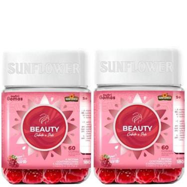 Imagem de Vitamina para Cabelos Pele e Unhas Biotina Gummy Sunflower