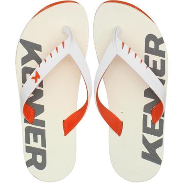 Imagem de Sandália Masculina Chinelo Slim Adulto Macio Kenner Red-Masculino