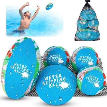 Imagem de Pacote com 5 bolas de salto aquático MUDEREK para crianças de todas as