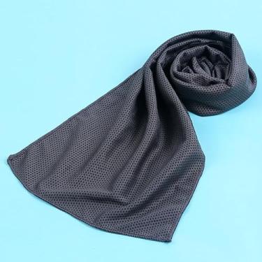 Imagem de 1 peça de toalhas refrescantes, toalhas de ginástica respiráveis para pescoço e rosto, toalha de treino para homens e mulheres, toalha de suor para academia, ioga, acampamento, fitness, corrida