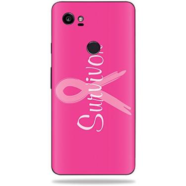 Imagem de MightySkins Skin compatível com Google Pixel 2 XL (14,5 cm) - Survivor | Capa protetora, durável e exclusiva em vinil | Fácil de aplicar, remover e alterar estilos | Feito nos EUA