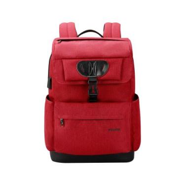 Imagem de Mochila Discovery Antifurto Vermelha - Posher