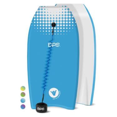 Imagem de Body Board BPS Shaka 94 cm EPS Core com coleira de pulso azul
