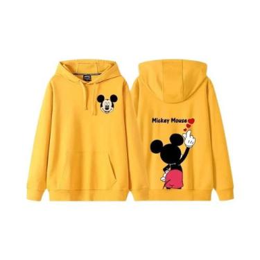 Imagem de Moletom com Capuz Anime Feminino Pato Donald e Margarida - Outono/Inve