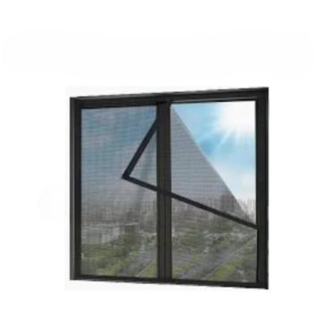 Imagem de Tela Mosquiteiro para Janela，Tela para Janela,Tela Mosquiteira em Fibra de Vidro com Velcro Para Janelas Super Resistente(150 cm x 100 cm)