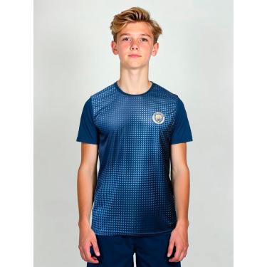 Imagem de Camiseta Juvenil Dry Fit Manchester City Marinho 14