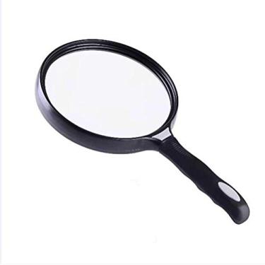 Imagem de uhyOHF Lupa, lupa de 2,5 x - 130 mm, lupa portátil super alta claridade leve para leitura de mapas - Lupa de reparo de relógio joalheiro, hobby auxiliares de baixa visão (