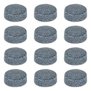 Imagem de YELARXI Pontas de taco de bilhar, kit de substituição de pontas de taco de sinuca, acessórios de reparo de tacos de piscina de couro de vaca - adequado para (tacos de mesa/suprimentos de jogos de