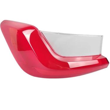 Imagem de compatível com bmw série 3 g20 g28 2020 2021 2022 escudo da luz traseira traseira substituição luzes de freio lente luz traseira vidro escudo capa(Outside Left)