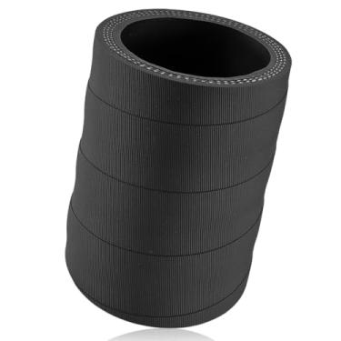 Imagem de Vaticas Kit de mangueira de enchimento de tanque de combustível adequado para Ford Mustang Falcon Mercury Cougar Montego Caliente Comet, 6 cm ID x 10 cm estilo embrulhado com braçadeira de tubo