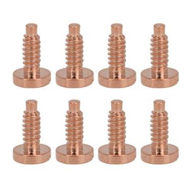 Imagem de KIMISS 8 Peças de Parafusos de Caixa de Relógio de Aço Inoxidável para Reparo de Relógio, Parafusos de Tampa Traseira de à Prova de Ferrugem, Design de Precisão para Manutenção de DIY (Ouro rosa)