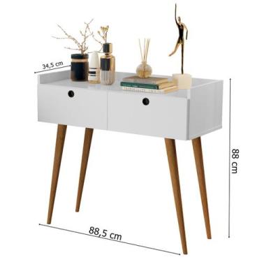 Imagem de Aparador Sala Estilo Retrô 2 Portas Conde Várias Cores - JM Casa dos M