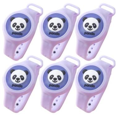 Imagem de kit 6 Pulseira Repelente Infantil Anti Mosquitos Dengue Pernilongo pis