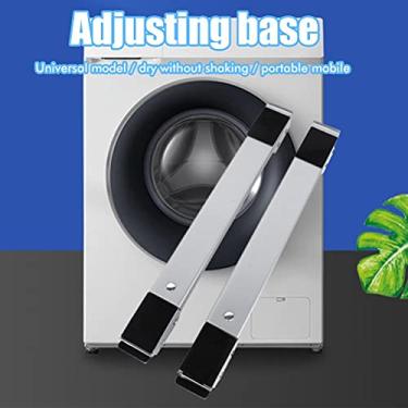 Imagem de Zerodis Rolo de Eletrodomésticos para Serviços Pesados ​​Móveis de Jardinagem Doméstica Móveis Domésticos Outros Acessórios Base para Máquina de Lavar Roupa de Tambor e Geladeira Freio Estável de