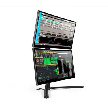 Imagem de Suporte Vertical para 2 Monitores Até 28 Octoo Clipway 2W, Fixo ou Móvel, 9031-Unissex