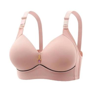 Imagem de Sutiã Feminino plus Size Confortável, Respirável, Não Magnético, Com B