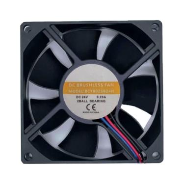 Imagem de Ventilador de resfriamento para HSC BCY8025B24H DC24V 0,20A com função de alarme de 3 linhas (novo)
