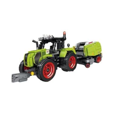 Imagem de Conjunto De Blocos De Montar Educacionais Infantis: Locomotiva De Colh