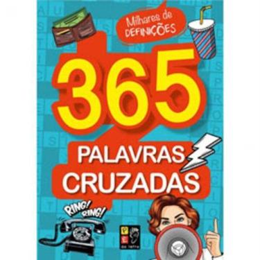 Imagem de 365 palavras cruzadas - capa azul claro - PE DA LETRA, 3