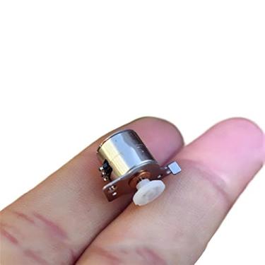 Imagem de Step Gear Micro 10 mm Ímã Permanente Stepper Electronic Starter, Duas Fases Quatro Fios Stepper Electronic Starter Acabamento Requintado DIY Ciência Slider Eletrônico Starter