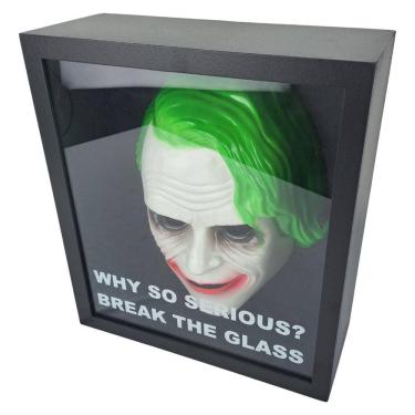 Imagem de Quadro Geek De Parede Coringa Batman Nostalgia Enfeite