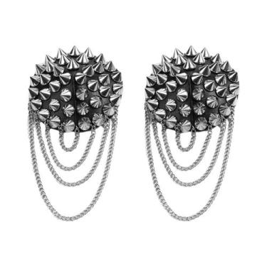 Imagem de Protetor De Mamilo Reutilizável Em Silicone E Couro PU, Adesivos Para 