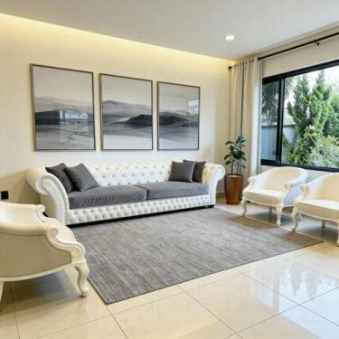 Imagem de Tapete Sala Quarto 200x150 Com Antiderrapante Moderno - CASADECOR