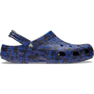 Imagem de Sandália Crocs Classic Confetti Clog Blue Bolt/Multi-Unissex