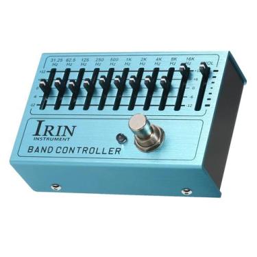 Imagem de Pedal De Efeito Para Guitarra Com EQ De 10 Bandas, Mini True Bypass, C