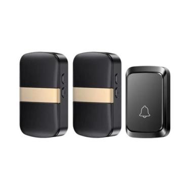 Imagem de Campainha Inteligente Sem Fio 300M Alcance Remoto 60 Melodias Sem Nece