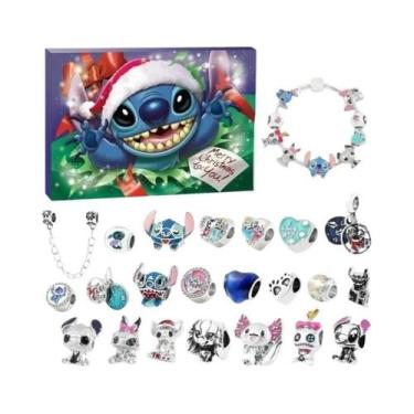 Imagem de Calendário Do Advento De Natal Para Meninas Com Pulseiras Mickey, 24 D