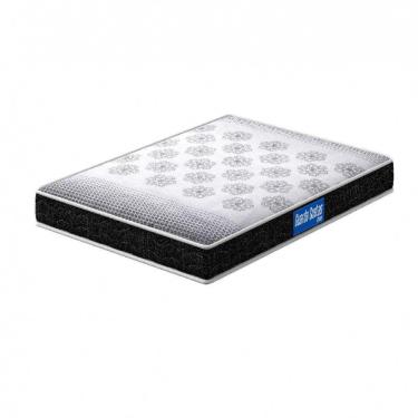 Imagem de Colchão Viúva De Espuma D20 128x188x12cm Preto/branco