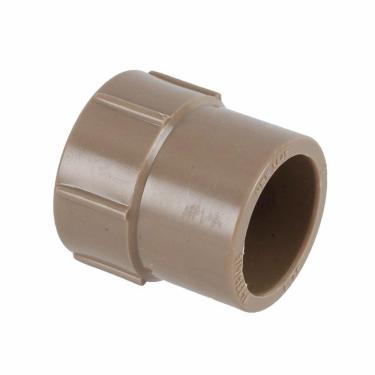 Imagem de Luva Pvc Marrom Roscável E Soldável 1 32mm Plastilit