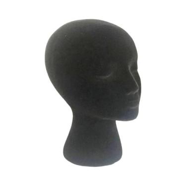 Imagem de Suporte De Exibição De Cabeça De Manequim Feminina Sem Rosto Em Isopor