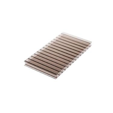 Imagem de Chapa de Policarbonato Alveolar Bronze 6mm - 1,05m x 6,00m - SABIC