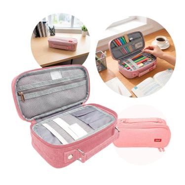 Imagem de Estojo Organizador Box Grande Para Escola E Escritório