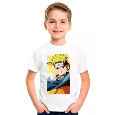 Imagem de Camiseta Desenho NARUTO Moda Infantil Roupa Criança 02 - DESIGN CAMISE