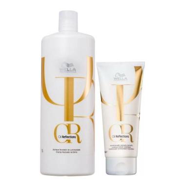 Imagem de Wella Professionals Oil Reflections - Kit Shampoo 1L + Condicionador 2