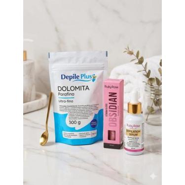 Imagem de Kit Pele Perfeita: Dolomita Clareadora + Sérum Hidratante + Brilho Lab