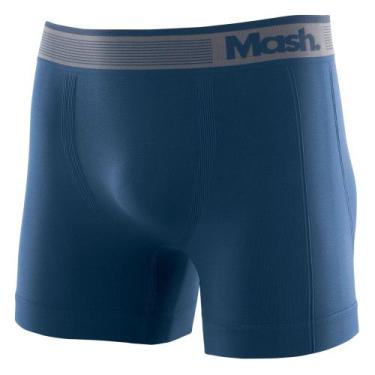 Imagem de Cueca Boxer Mash 710.01 Masculina Sem Costura Microfibra T. P/GG, G, A