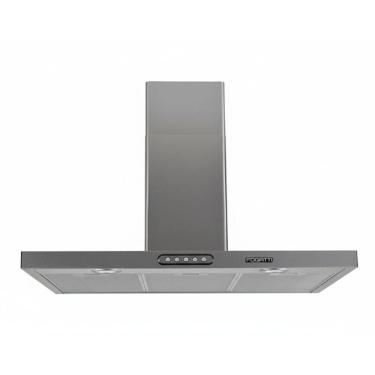 Imagem de Coifa De Parede 90cm Retangular Duto Slim Fogatti Inox 220V
