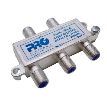 Imagem de Divisor 1:4 satélite 5 - 2400MHz solder back DC pass. blistado