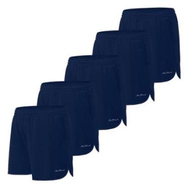 Imagem de Kit 5 Shorts de Corrida Dry Alpha Co-Masculino