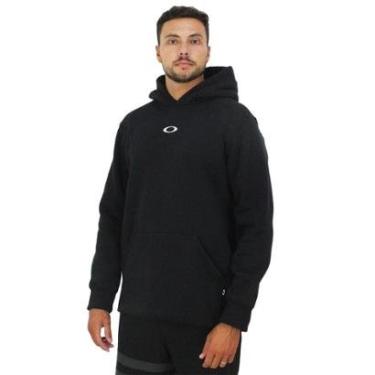 Imagem de Moletom Oakley Double Elipse Hoodie Blackout-Masculino