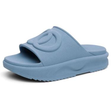 Imagem de Sandália Soft Nuvem Plataforma Chinelo Feminino Ortopédico Macia Confo