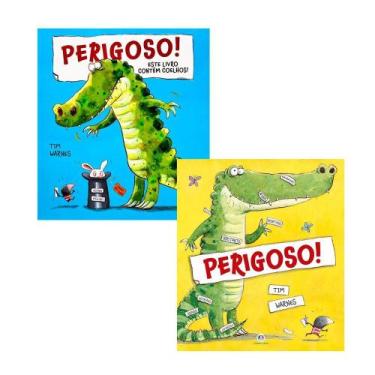 Imagem de Kit Livros Perigoso! + Este Livro Contém Coelhos - A PAGINA DISTRIBUID